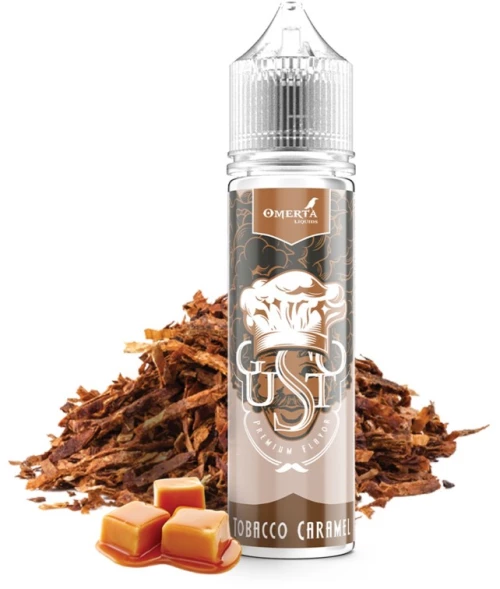 Omerta Flavor Shot Gusto Tobacco Caramel 20ml/60ml