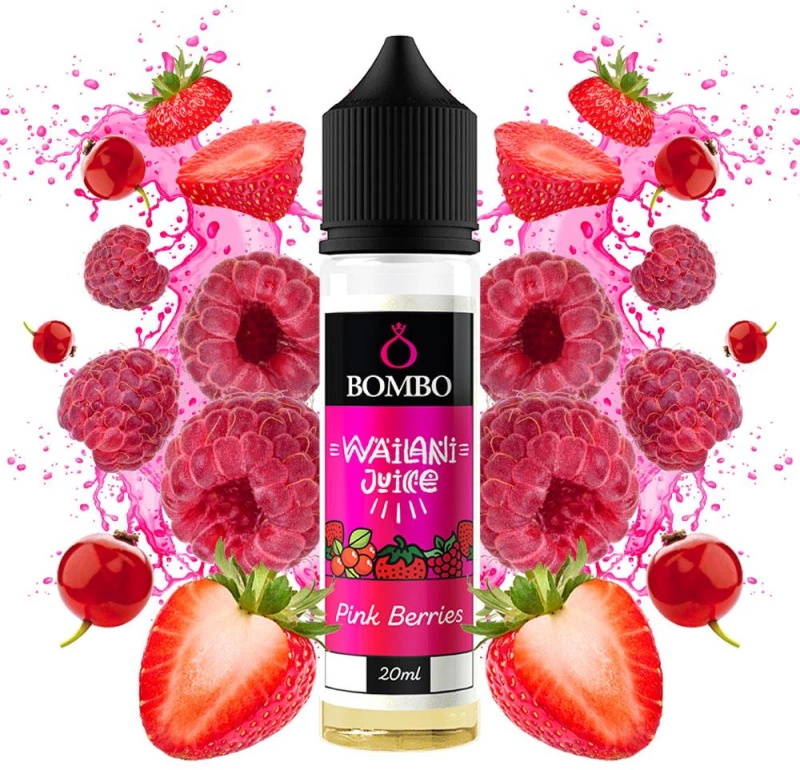 Bombo Flavorshot Wailani Pink Berries 20ml/60m