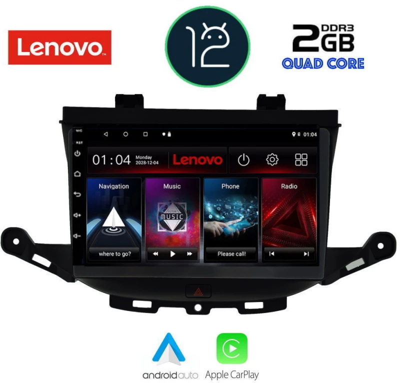 LENOVO LND 4483_CPA (9inc) MULTIMEDIA TABLET OEM OPEL ASTRA K  mod.2015>