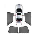 PVC.FOR-FOCU-5-D FORD FOCUS 5D 2018> ΚΟΥΡΤΙΝΑΚΙΑ ΜΑΡΚΕ CARSHADES - 4 ΤΕΜ.