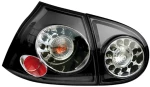 LEX-0934.1 ΠΙΣΙΝΑ ΦΑΝΑΡΙΑ VW GOLF 5 2003+ BLACK LED ΜΑΥΡΟ - 2 ΤΕΜΑΧΙΑ