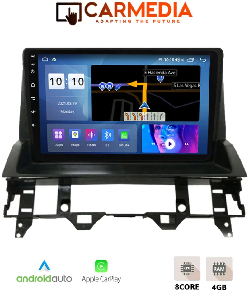 CARMEDIA CM409-13 TABLET 9'' OEM MAZDA 6 2002-2005