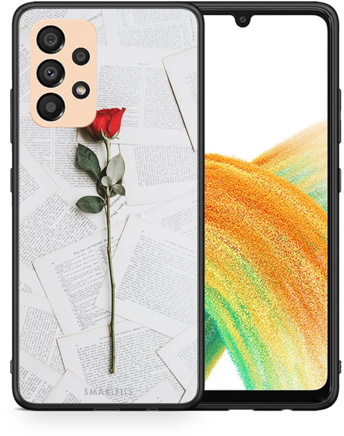 Red Rose - Samsung Galaxy A33 5G θήκη