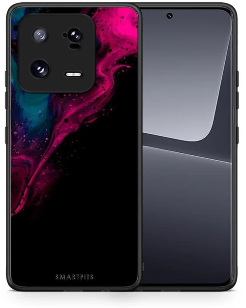 Watercolor Pink Black - Xiaomi 13 Pro θήκη