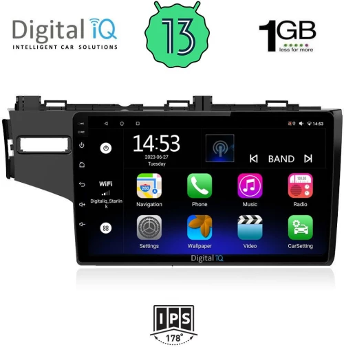 DIGITAL IQ RSA 1212_GPS (10inc) MULTIMEDIA TABLET OEM HONDA JAZZ mod. 2013>