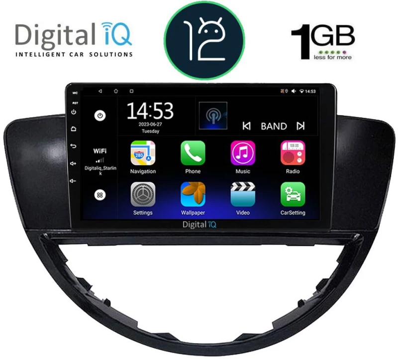 DIGITAL IQ RTA 1660_GPS (9inc) MULTIMEDIA TABLET OEM SUBARU TRIBECA mod. 2007-2014