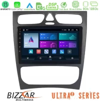 Bizzar Ultra Series Mercedes c Class (W203) 8core Android13 8+128gb Navigation Multimedia Tablet 9 u-ul2-Mb0925