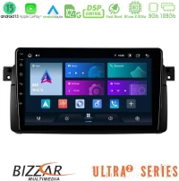 Bizzar Ultra Series bmw e46 8core Android13 8+128gb Navigation Multimedia 9 u-ul2-Bm0603