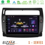 Bizzar s Series Citroen c4 2004-2010 8core Android13 6+128gb Navigation Multimedia Tablet 9 (Μαύρο Χρώμα) u-s-Ct0812b