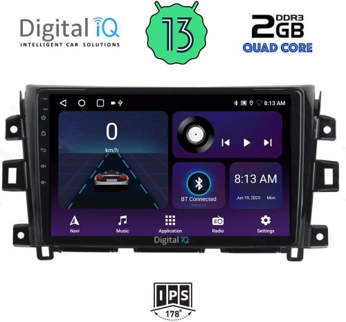 DIGITAL IQ BXB 1456_GPS (10inc) MULTIMEDIA TABLET OEM NISSAN NAVARA mod. 2016>