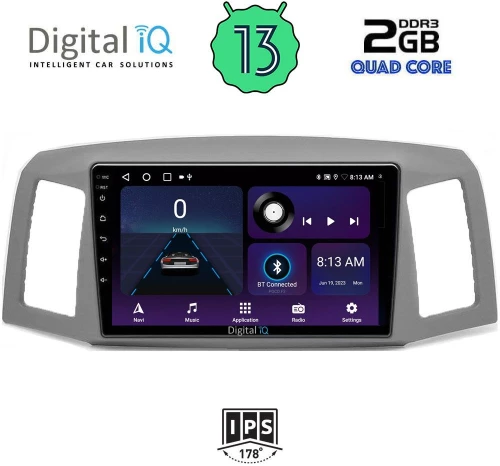 DIGITAL IQ BXB 1281_GPS (10inc) MULTIMEDIA TABLET OEM JEEP GRAND CHEROKEE mod. 2005-2007