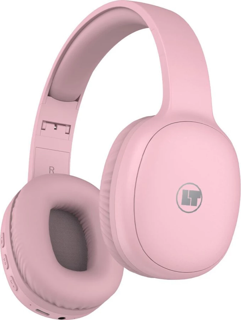 LAMTECH BT5.3 FOLDABLE HIGH FIDELITY HEADPHONES PINK