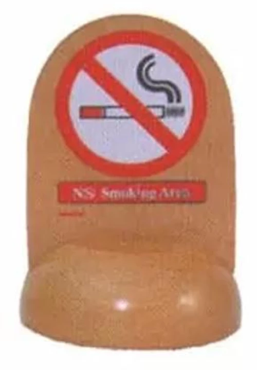Ξύλινο επιτραπέζιο σταντ Νο Smoking