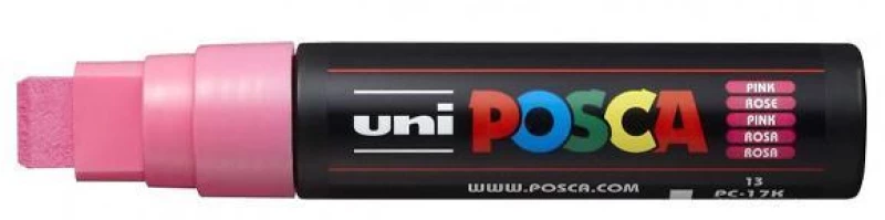 Μαρκαδόρος Ανεξίτηλος Uni Posca Pc-17k Ροζ 13