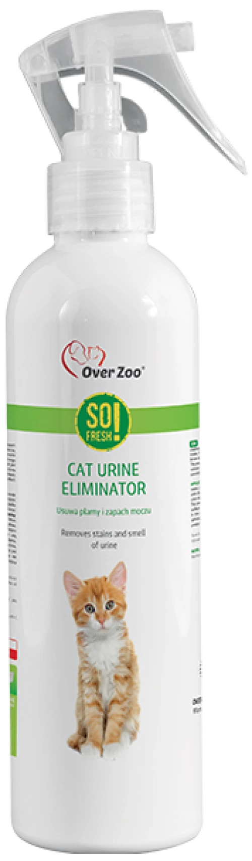 Over Zoo So Fresh! Cat Urine Eliminator Σπρέι Εξάλειψης Ούρων για Γάτες 250ml