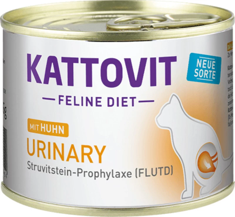 Υγρή Τροφή Γάτας Kattovit Feline Diet Urinary Chicken 185gr