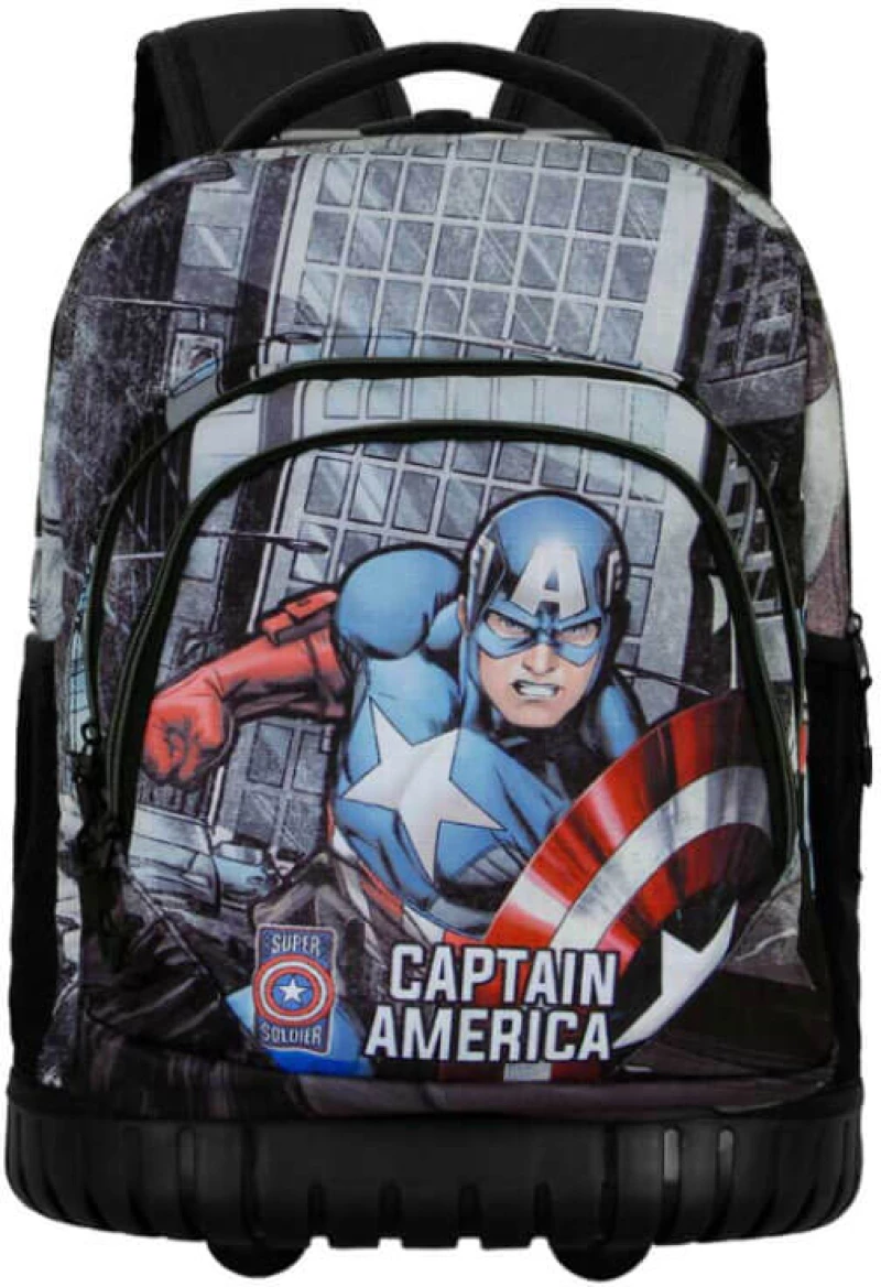 Karactermania Trolley Δημοτικού Captain America Defender