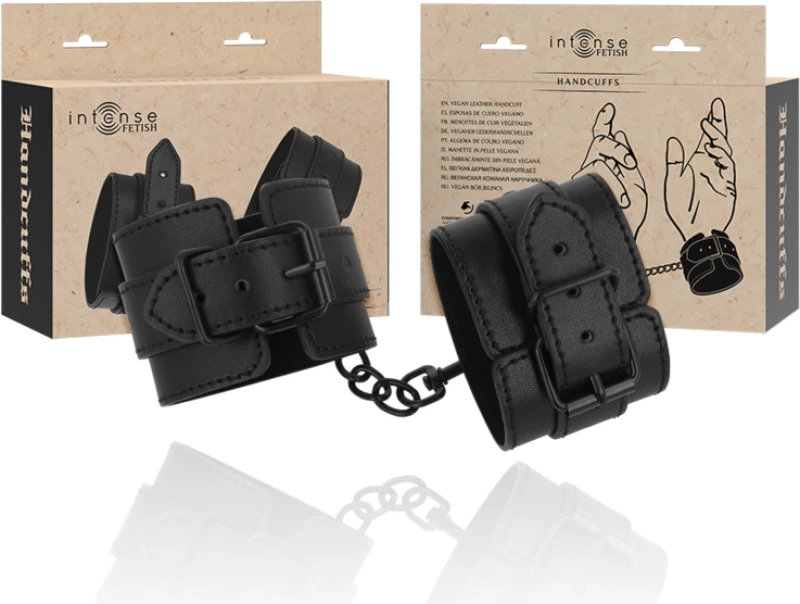 INTENSE FETISH METAL HANDCUFFS