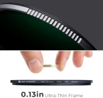 K&F Concept 67mm Nano-X ,Green Coated, Multi-Coated, Waterproof ND64 Filter