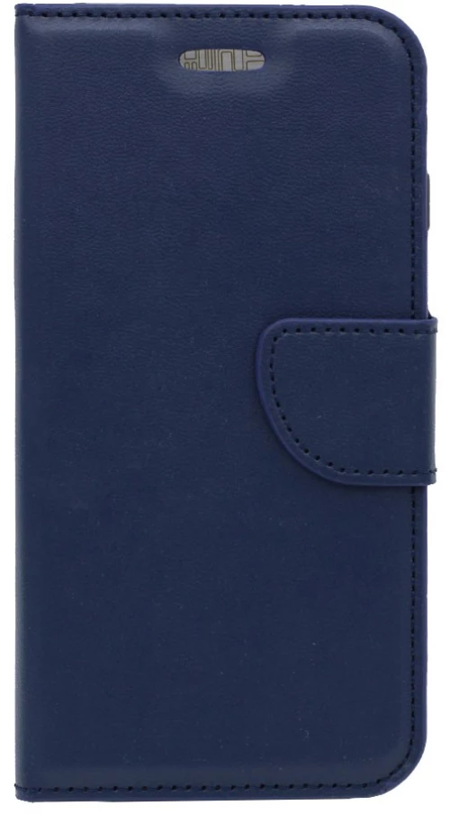 Θήκη flip με υποδοχή καρτών και δυνατότητα STAND για Apple iPhone 15 Plus - Σκούρο Μπλε