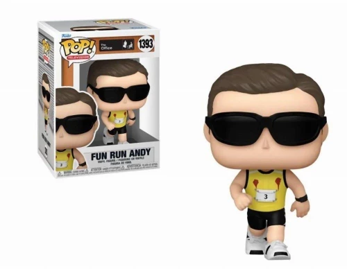 Funko Pop! Television: The Office S8 - Fun Run Andy Vinyl Figure