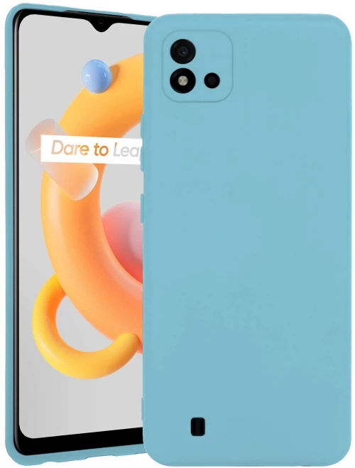 Θήκη Silky And Soft για Realme C11 2021 - Γαλάζιο
