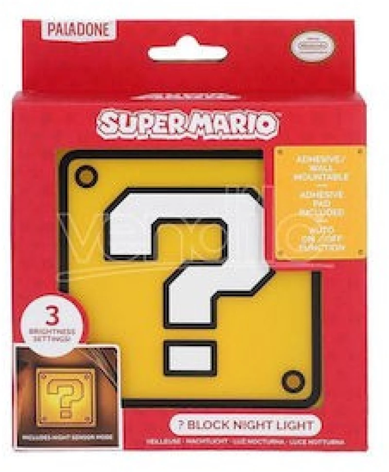 Paladone Super Mario Question Block - Παιδικό Διακοσμητικό Φωτιστικό