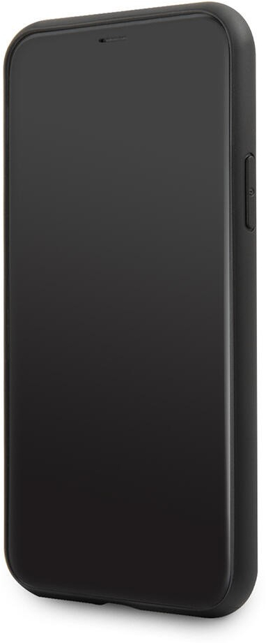 Karl Lagerfeld Double Layer Glitter Hard Case Karl's Head Θήκη προστασίας από σιλικόνη – Apple iPhone 11 Pro (Μαύρο)