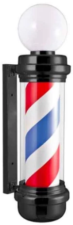 BARBER POLE BLACK 04744/50