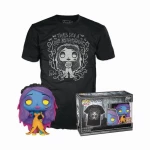 Funko Pop!  Tee (Adult): Tim Burtons Corpse Bride - Emily (Blacklight) Vinyl Figure and T-Shirt (M)