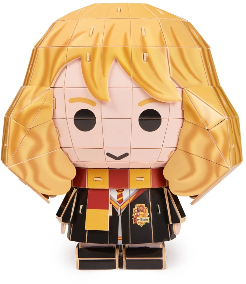 Spin Master Harry Potter: 4D Build - Hermione Granger 3D Cardstock Puzzle Model Kit (6069825)