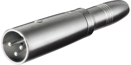 Adaptor xlr αρσ / 6.35 θηλ