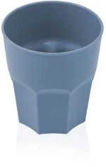 Μεσαίο Ποτήρι Πολυγωνικό 380Ml Μπλε