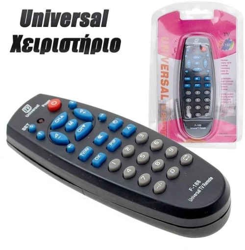 Universal Τηλεκοντρόλ Tv Μαύρο