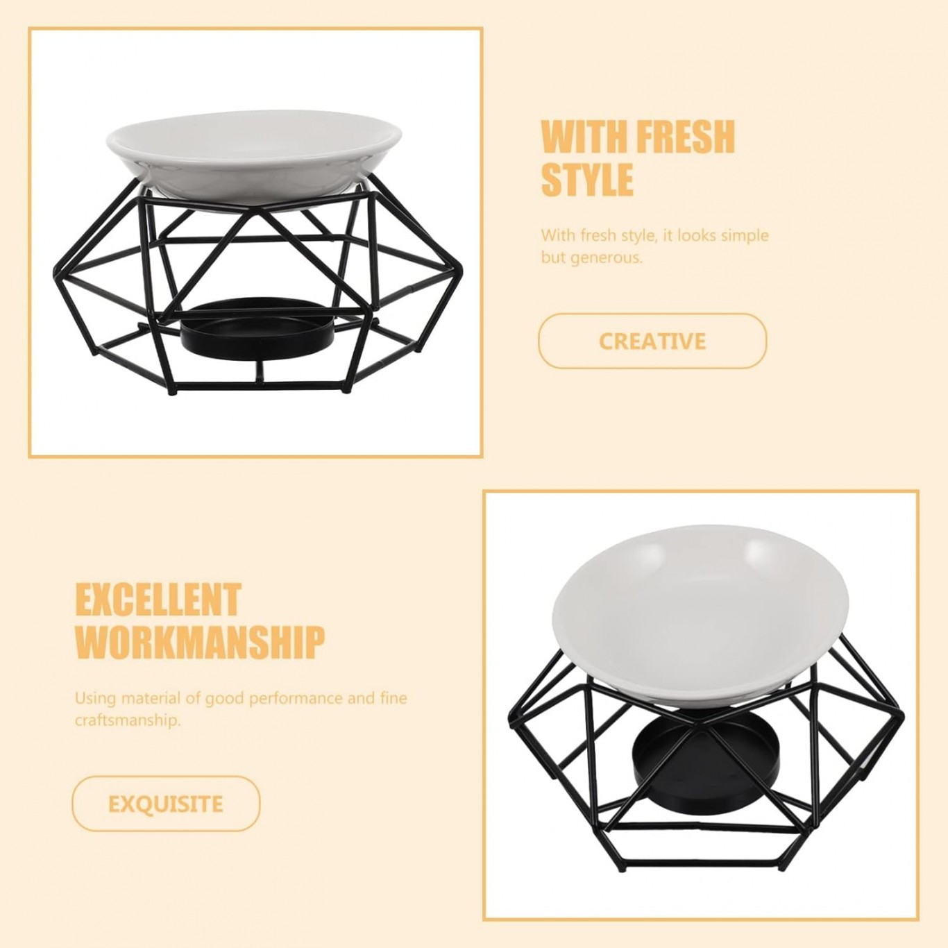 Μεταλλικός Καυστήρας 12x12x8εκ 9001