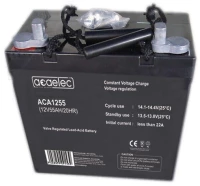 ΜΠΑΤΑΡΙΑ AGM VRLA 12V 55AH/20HR (M6 τερματικό) ACA ACA1255