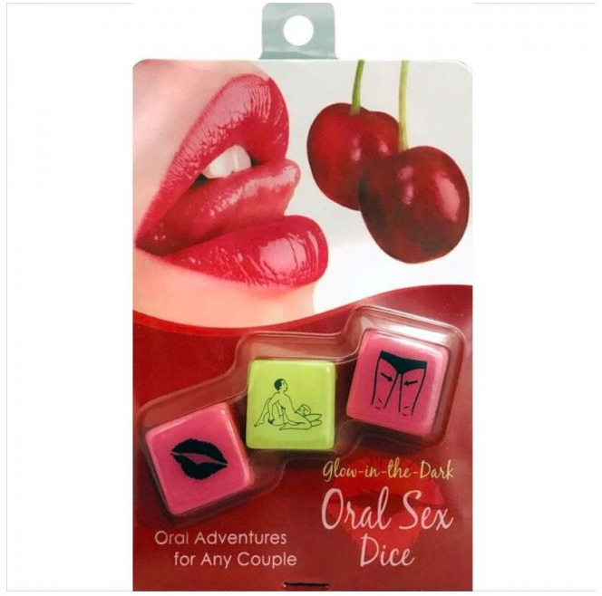 KHEPER GAMES - ORAL SEX DICE GAME WITH GLOW IN THE DARK