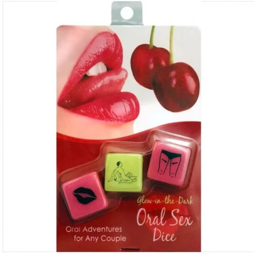 KHEPER GAMES - ORAL SEX DICE GAME WITH GLOW IN THE DARK
