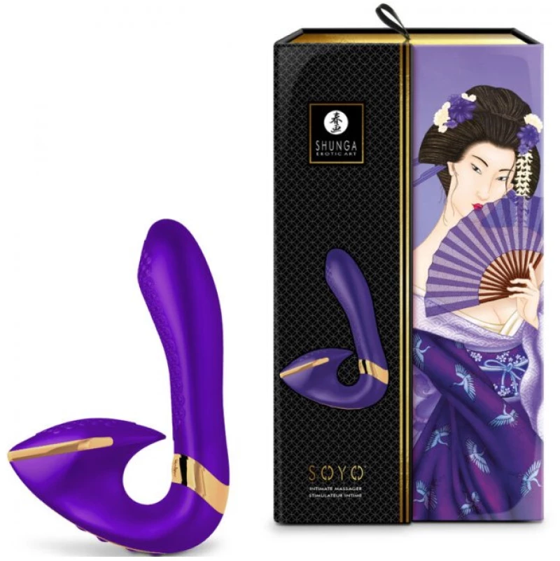 SHUNGA - SOYO INTIMATE MASSAGER VIOLET