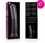 NEBULA SERIES BY IBIZA - MODEL 17 DILDO BOROSILICATE GLASS 18.5 X 3 CM PINK