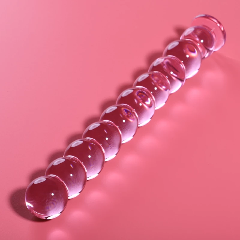 NEBULA SERIES BY IBIZA - MODEL 22 DILDO BOROSILICATE GLASS 21.5 X 2.5 CM PINK