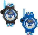 Ρολόι Walkie-Taklie Sonic Σετ – 2τμχ