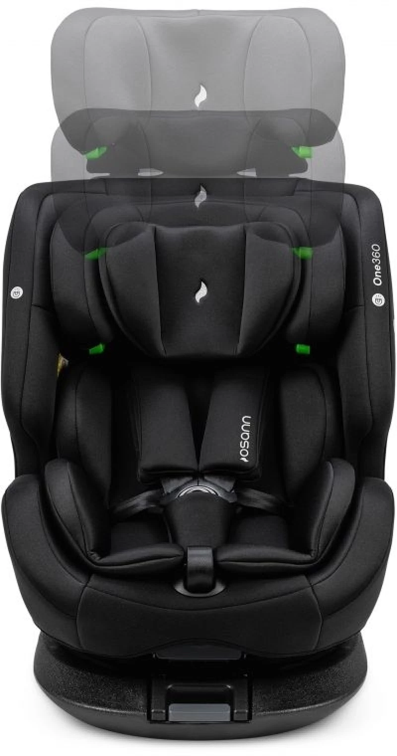 Osann Κάθισμα Αυτοκινήτου One 360 S All Black 0-36 kg.