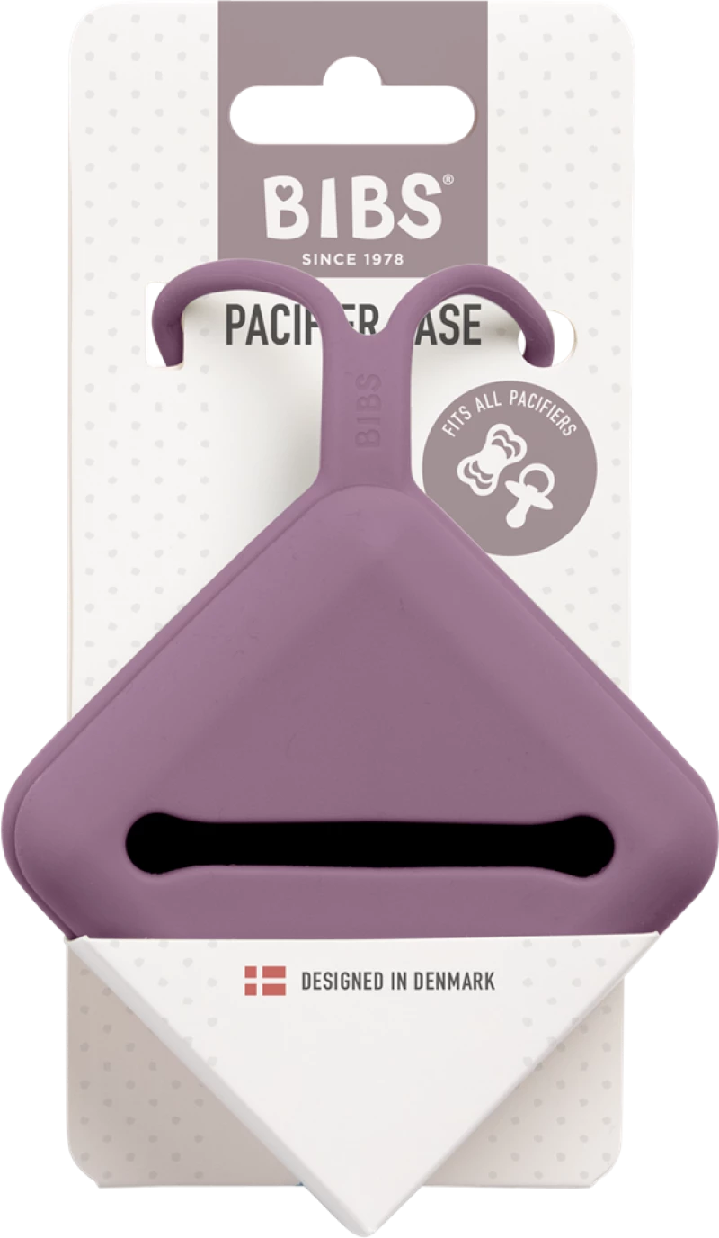 Bibs Θήκη Πιπίλας Σιλικόνης Mauve