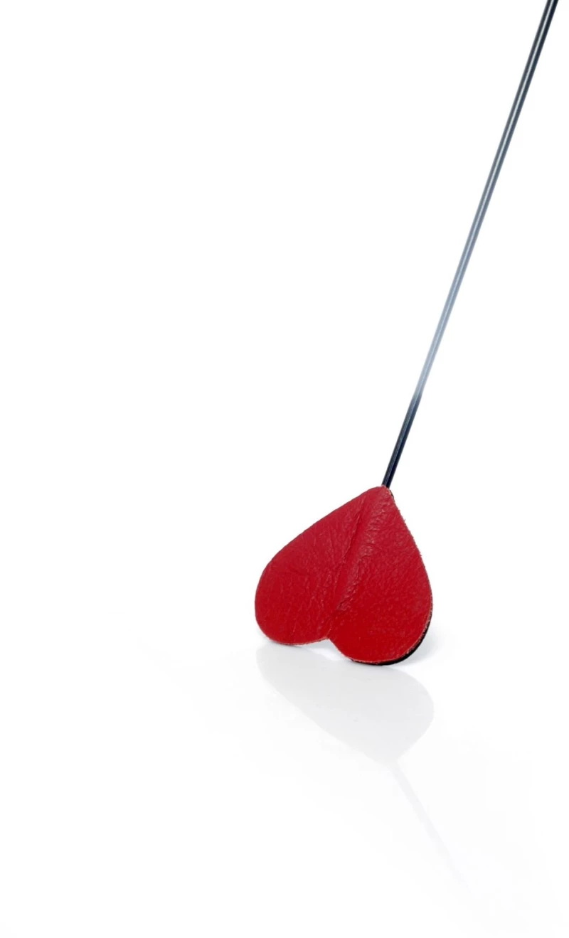 Fetish Long Crop Heart