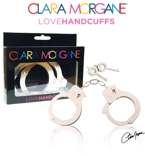 Clara Morgane Metal Handcuff