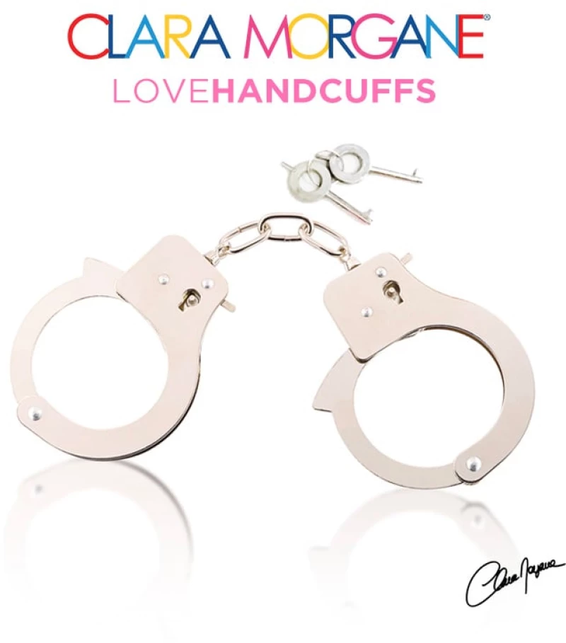 Clara Morgane Metal Handcuff