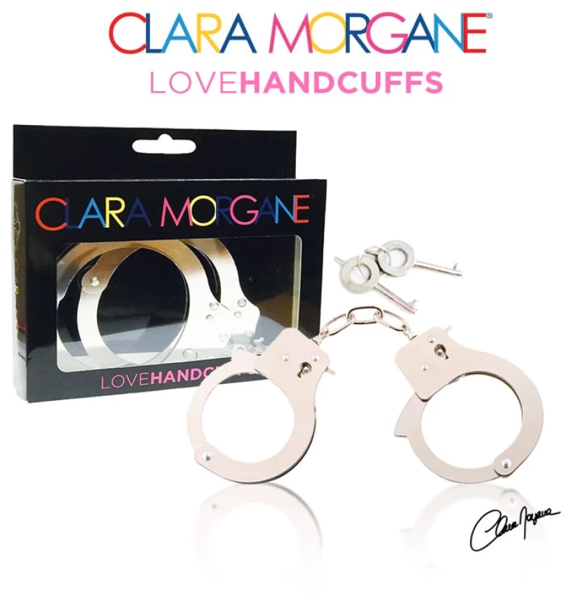 Clara Morgane Metal Handcuff