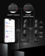 LOVENSE VIBRATING AND ROTATING RIDGE ANAL STIMULATOR