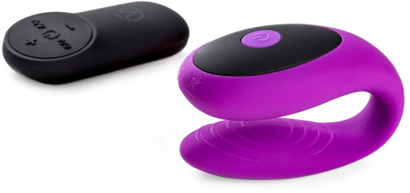 G-SPOT & CLITORIAL VIBRATOR E12 PURPLE